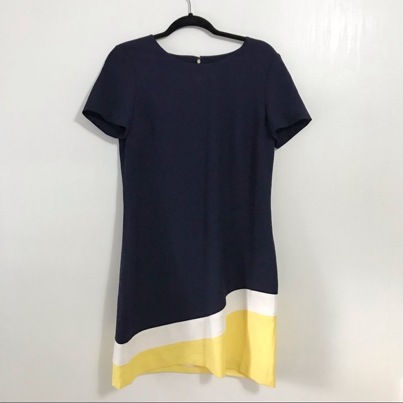 Tommy Hilfiger Dresses & Skirts - Tommy Hilfiger Navy Short Sleeve Color Block  Shift Dress